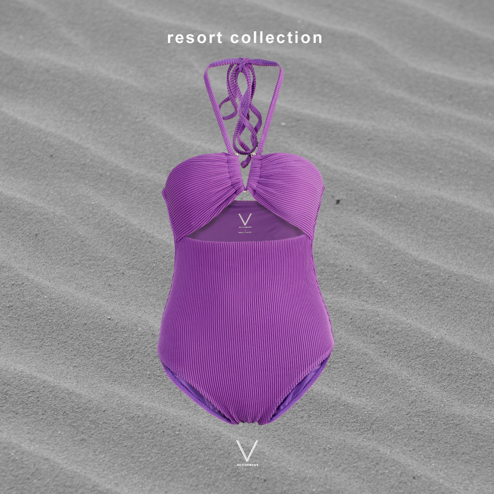 RESORT COLLECTION 2025 PURPLE SWIMMING SUIT