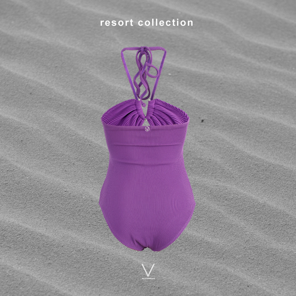 RESORT COLLECTION 2025 PURPLE SWIMMING SUIT
