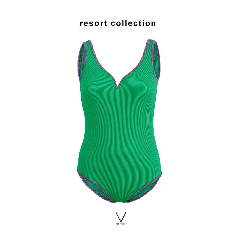 RESORT COLLECTION 2026 EMERALD GREEN SWIMMING SUIT
