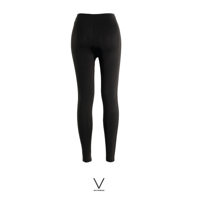 SS2024 BLACK UV PANT WITH WHITE SIDE STRIPE  UV UPF 50+