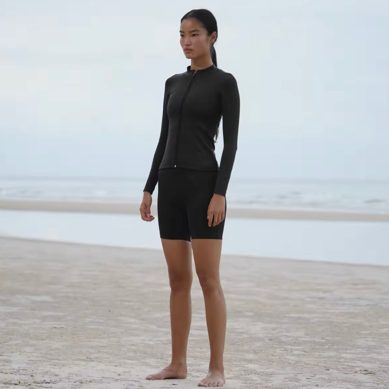 BASIC COLLECTION BLACK UV JACKET UPF 50+
