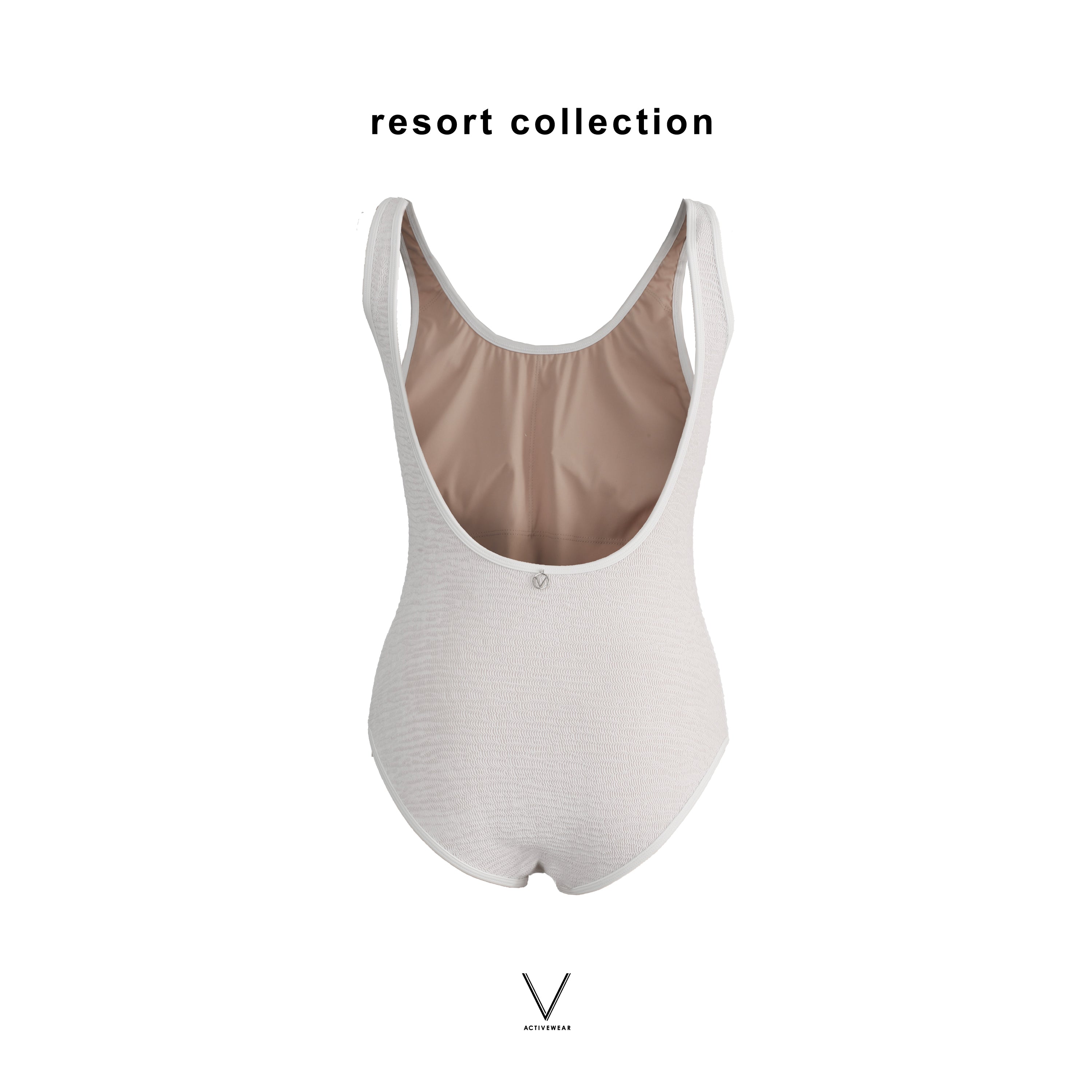 LOUNGE WEAR WHITE SMOCK SWIMMING SUIT UV UPF 50+