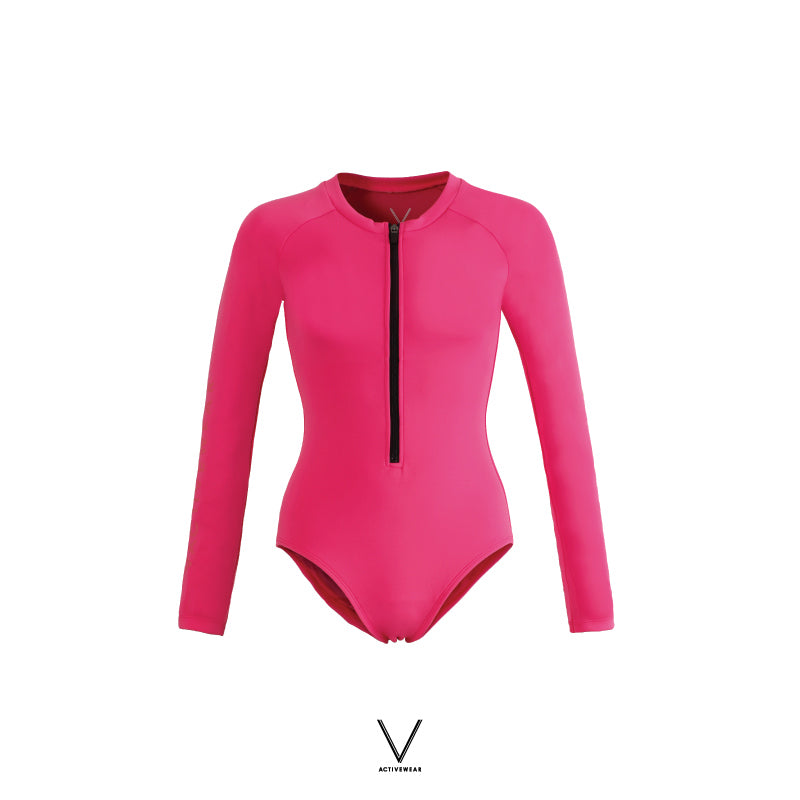 SS2024 BASIC BODYSUIT PINK UV UPF 50+