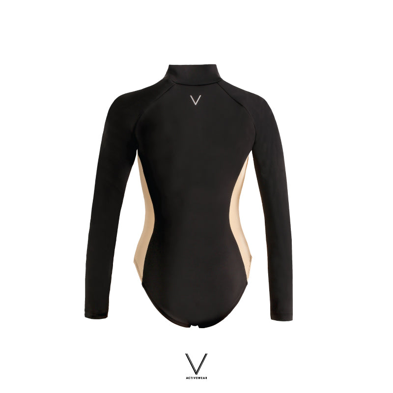 SS2023 BLACK & NUDE BODYSUITSUIT UV UPF 50+