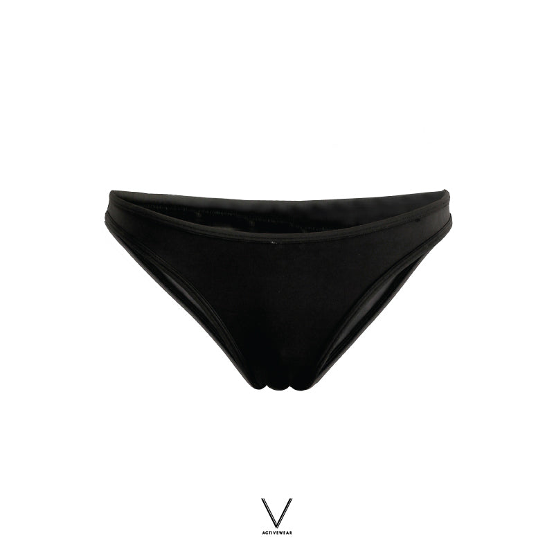 SS2024 BLACK BIKINI BRIEF  UV UPF 50+