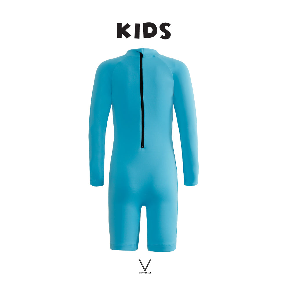 KIDS COLLECTION  OCEAN BLUE JUMPSUIT UV UPF 50+