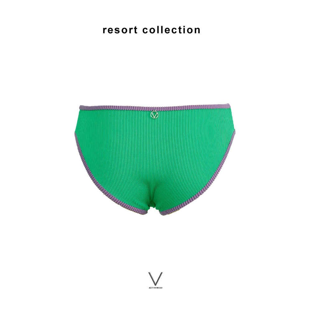 RESORT COLLECTION 2026 EMERALD GREEN LOW WAIST BRIEF