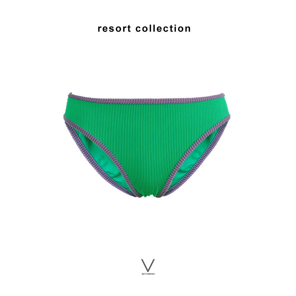 RESORT COLLECTION 2026 EMERALD GREEN LOW WAIST BRIEF