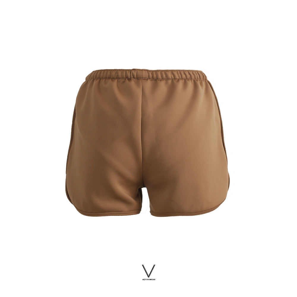 SS2025 WOODEN BROWN UV SHORT UV UPF 50+