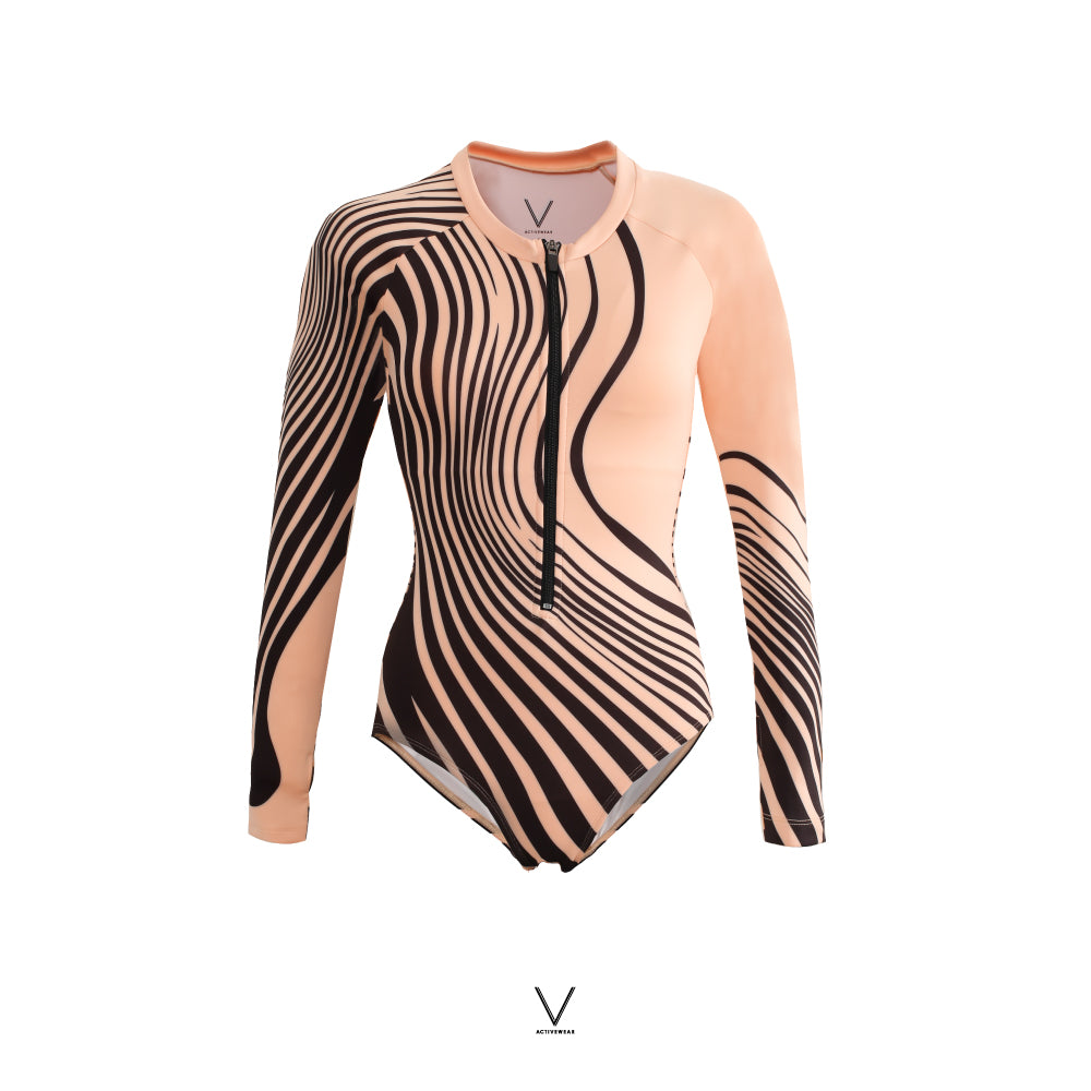 SS2025 ILLUSION UV BODYSUIT  UV UPF 50+