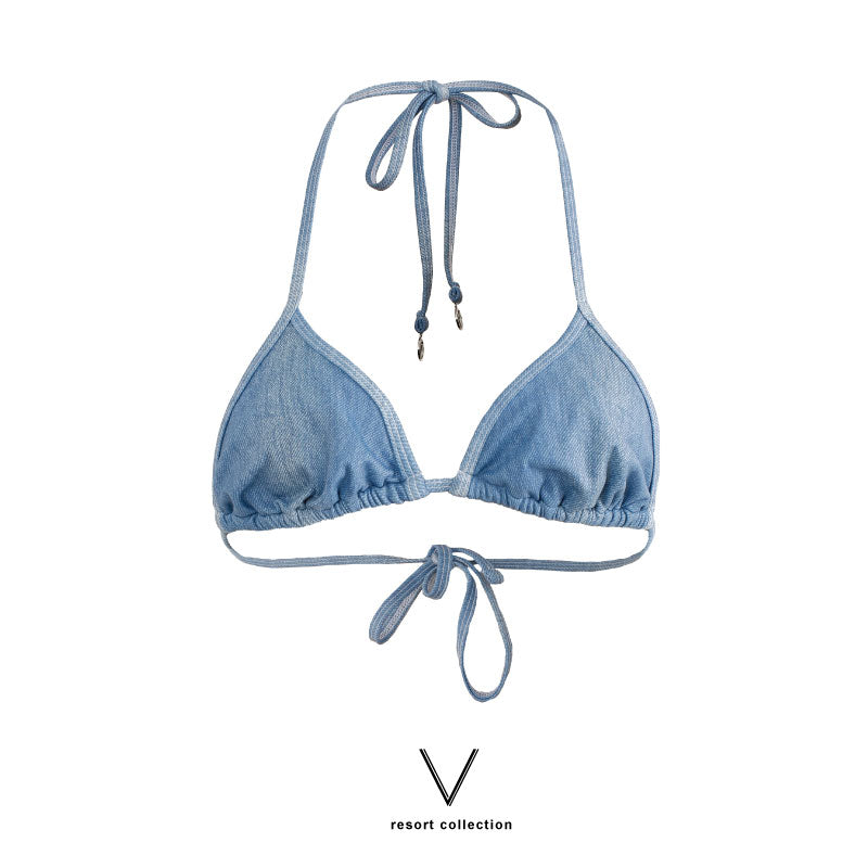 RESORT COLLECTION 2024 BLUE JEANS BIKINI BRA