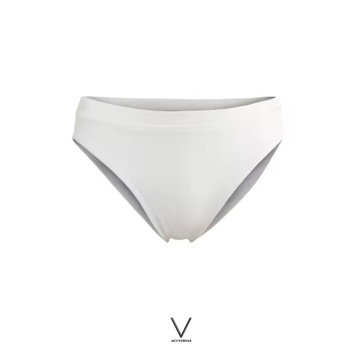 SS2024 SWIMMING BRIEF WHITE  UV UPF 50+