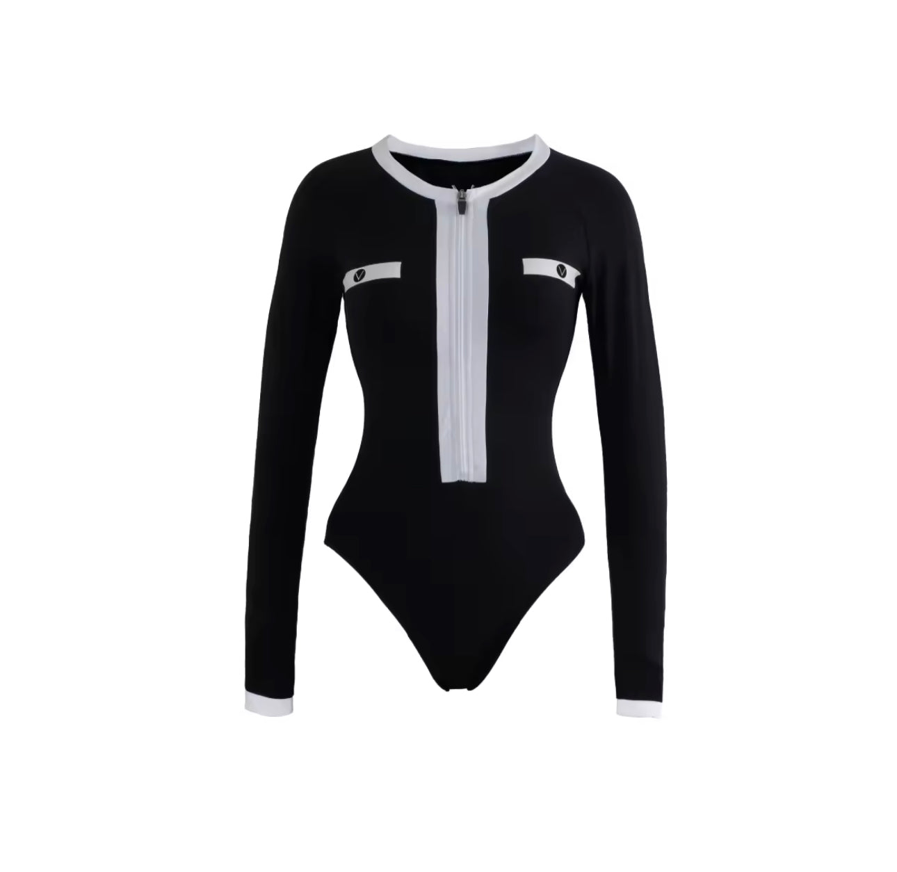 ECO COLLECTION BLACK BODYSUIT